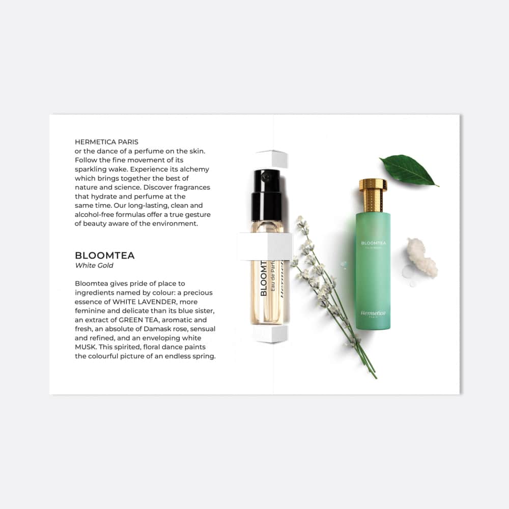 BLOOMTEA Sample Eau de Parfum - Hermetica Paris
