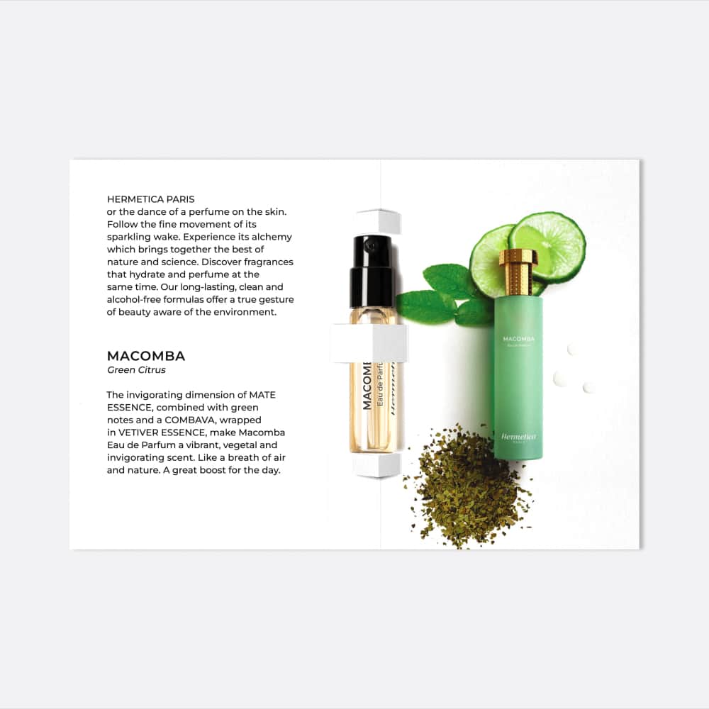 Hermetica Paris | Macomba - Eau de Parfum Sample 1.5ml - Card